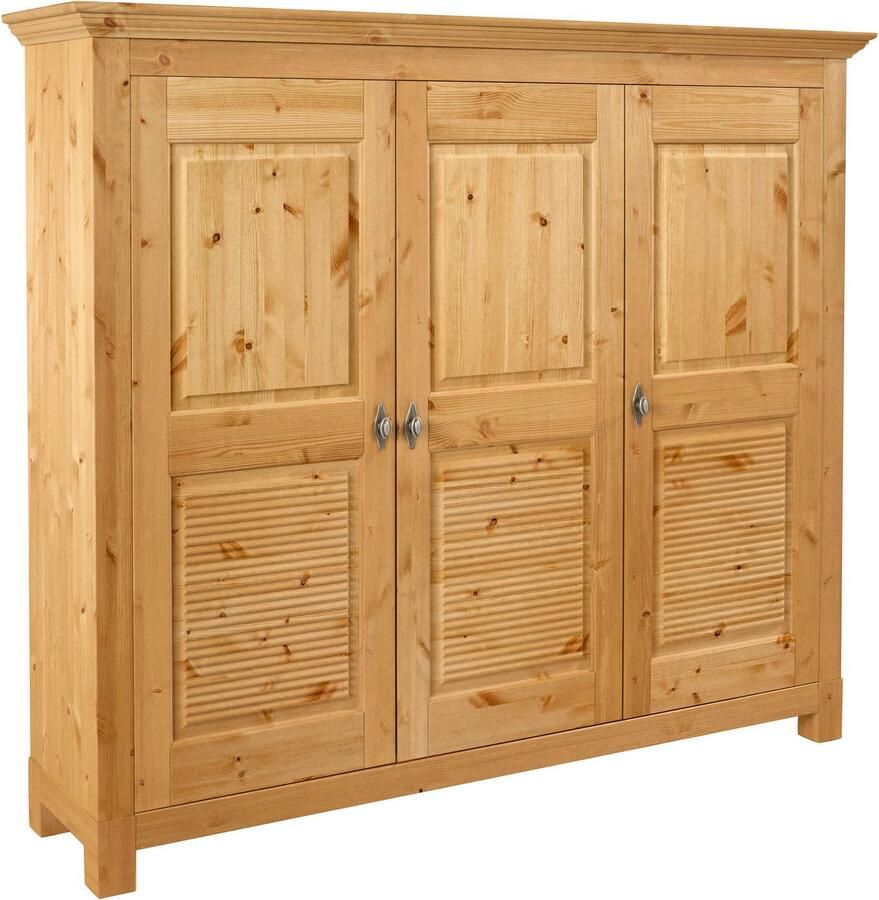 Home affaire Schoenenkast Rauna van massief grenen veel bergruimte - Foto 2