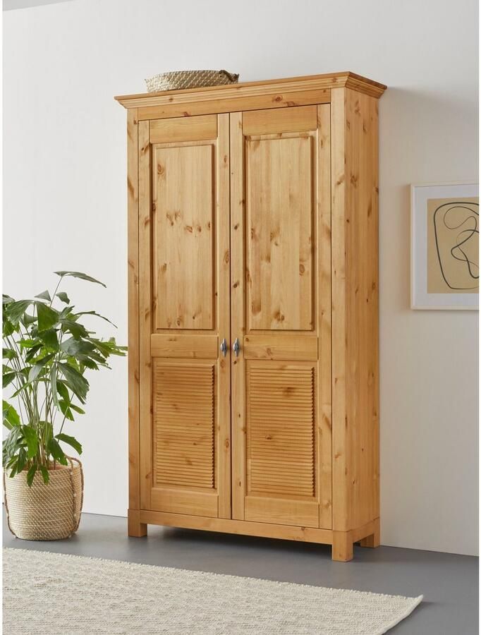 Home affaire Schoenenkast Rauna van massief grenen veel bergruimte - Foto 2