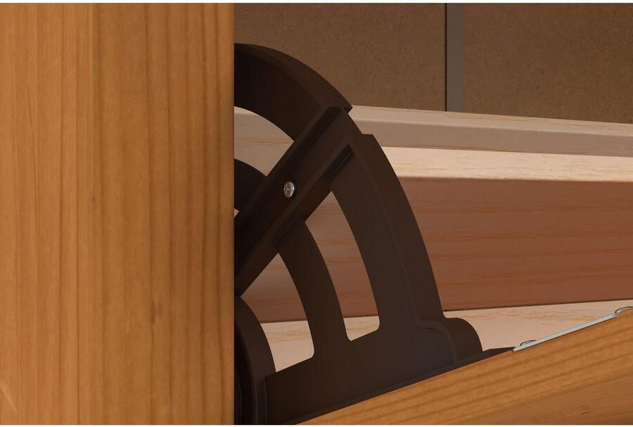 Home affaire Schoenenkast Selma met 2 kleppen en 2 lades breedte 90 cm - Foto 3