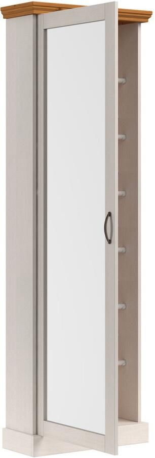 Home affaire Schoenenkast Selma met spiegelt deur en 6 schoenrijen breedte 60 cm hoogte 180 cm - Foto 5