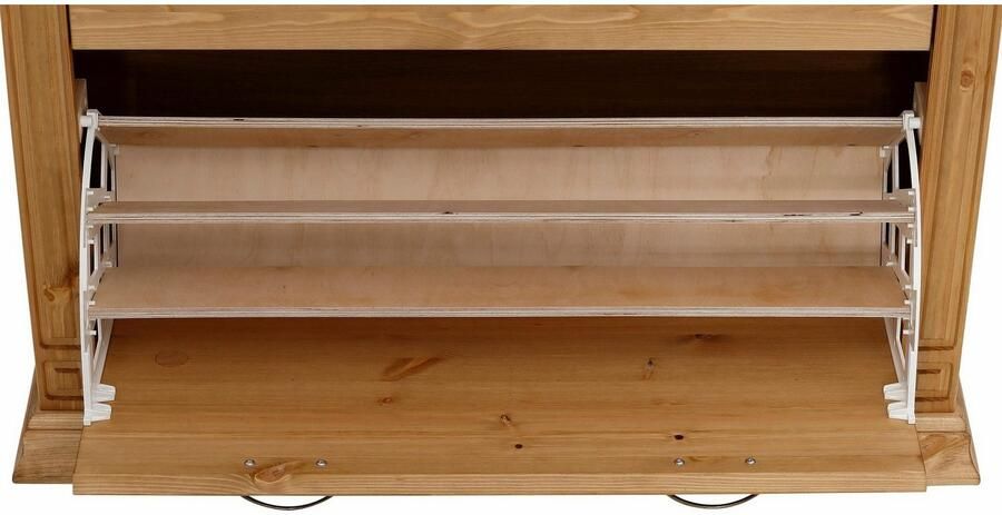 Home affaire Schoenenkast Vinales Breedte 96 cm van massief grenen - Foto 11
