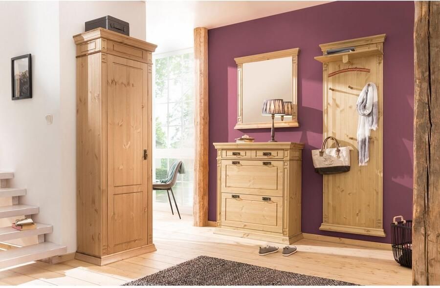 Home affaire Schoenenkast Vinales Breedte 96 cm van massief grenen - Foto 10