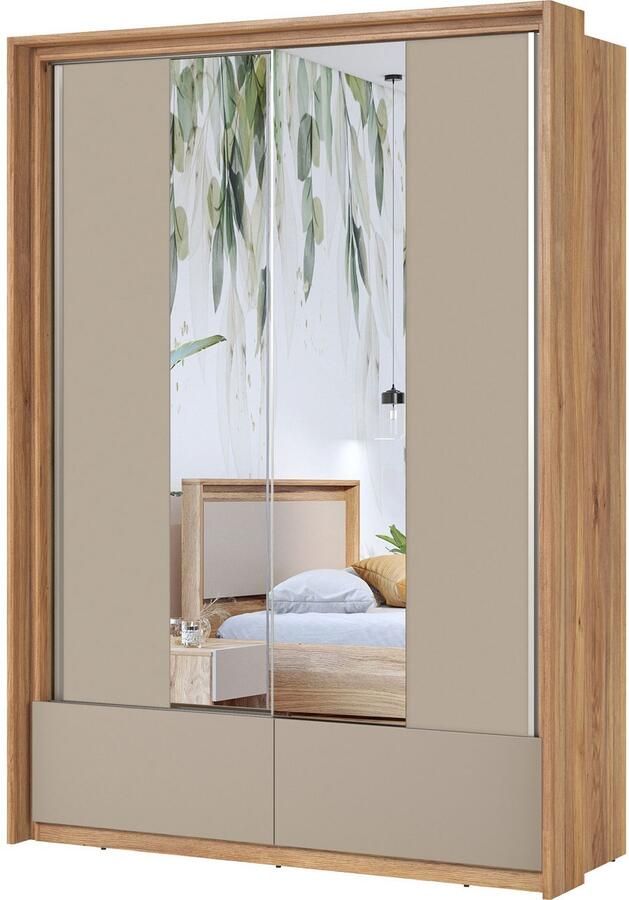 Home affaire Schuifdeurkast Wharton Breedte 159 of 209 cm Kledingkast incl. Binneninrichting - Foto 3