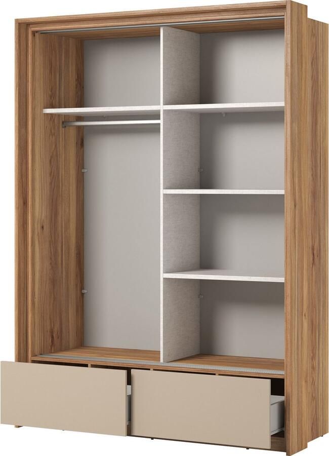 Home affaire Schuifdeurkast Wharton Breedte 159 of 209 cm Kledingkast incl. Binneninrichting - Foto 2