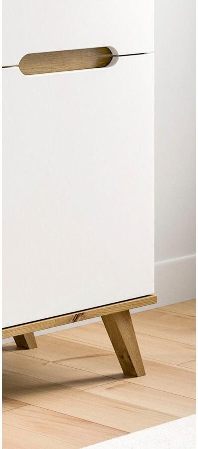 Home affaire Secretaire Alesund Hoogte 118 cm 2 Deuren 1 Lade conische voet Scandi-look - Foto 8