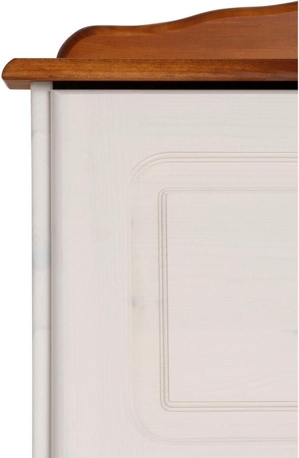 Home affaire Secretaire Mette bureau in landhuisstijl gemaakt van massief hout breedte 82 cm - Foto 9