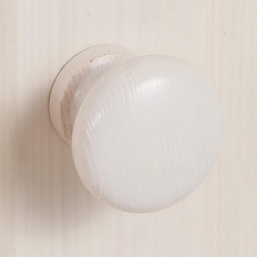 Home affaire Secretaire Mette bureau in landhuisstijl gemaakt van massief hout breedte 82 cm