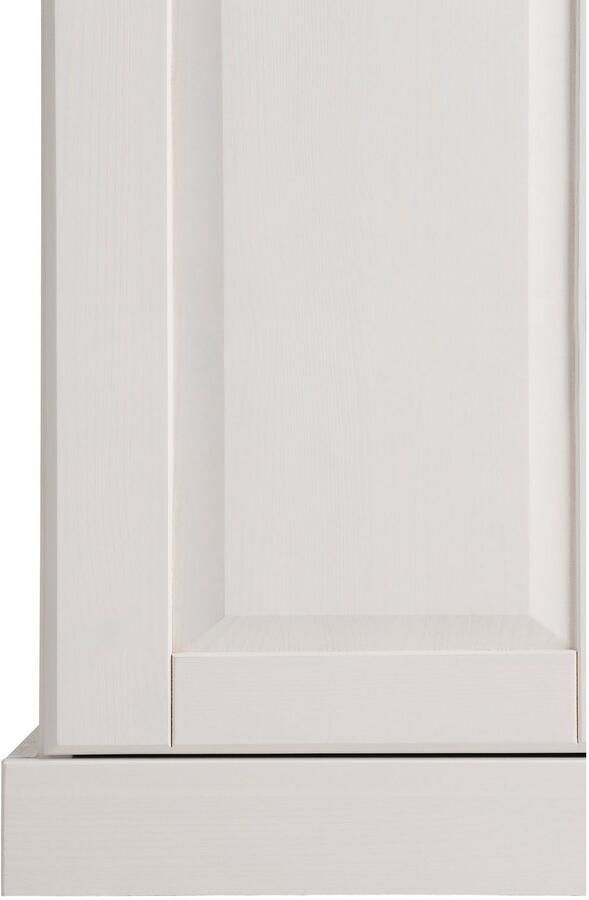 Home affaire Secretaire Rosi in landelijke stijl Bureau van massief hout met vitrine in 2 breedtes - Foto 6