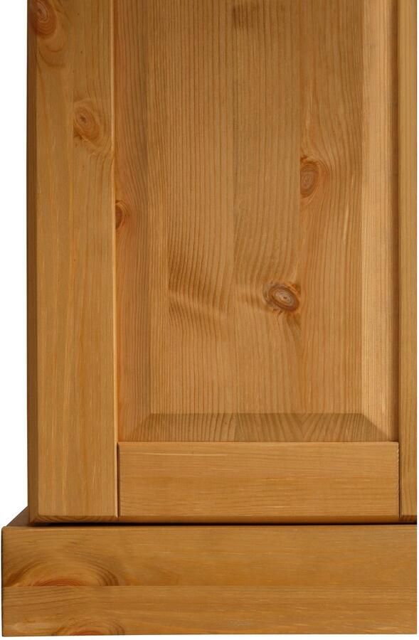 Home affaire Secretaire Rosi in landelijke stijl Bureau van massief hout met vitrine in 2 breedtes - Foto 6