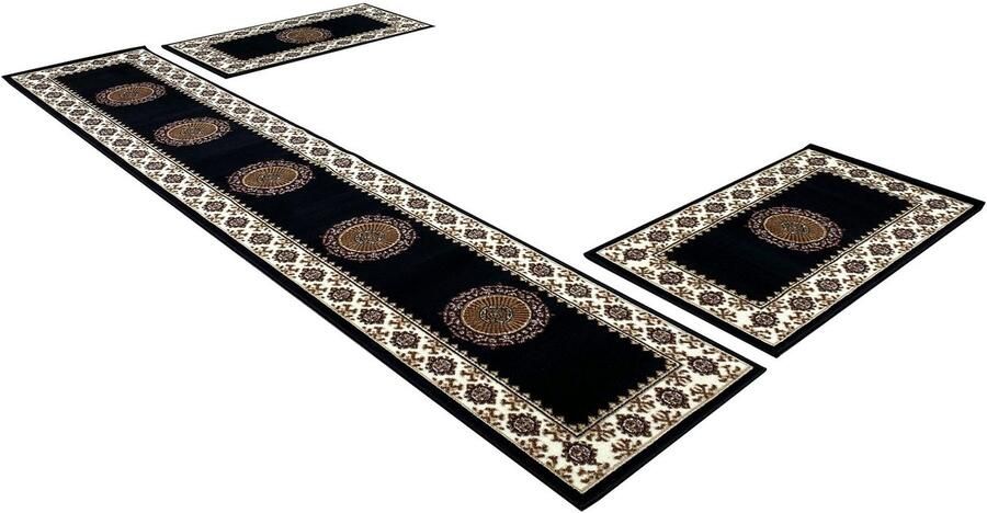 Home affaire Set slaapkamerkleedjes Shari Made in Belgium Oriënt-look slaapkamerkleed loperset voor de slaapkamer - Foto 5