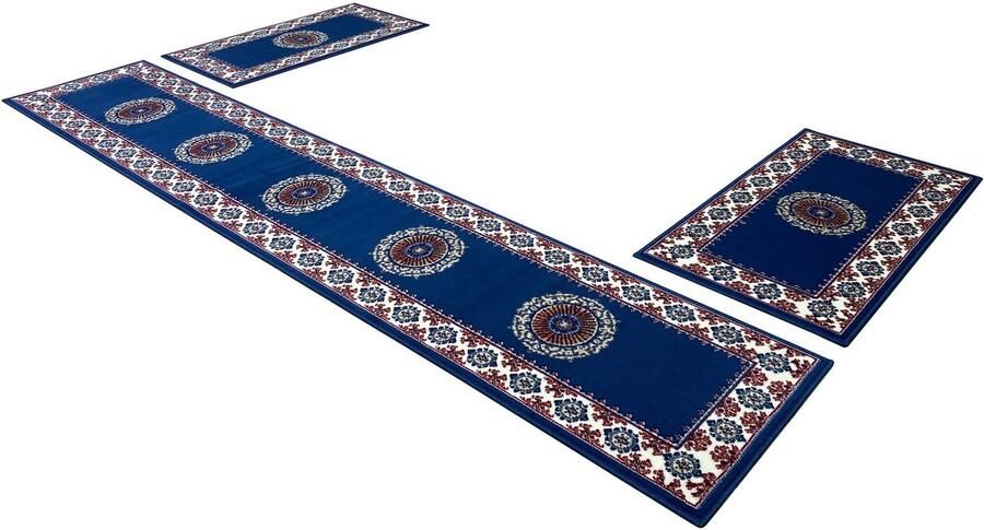 Home affaire Set slaapkamerkleedjes Shari Made in Belgium Oriënt-look slaapkamerkleed loperset voor de slaapkamer - Foto 5