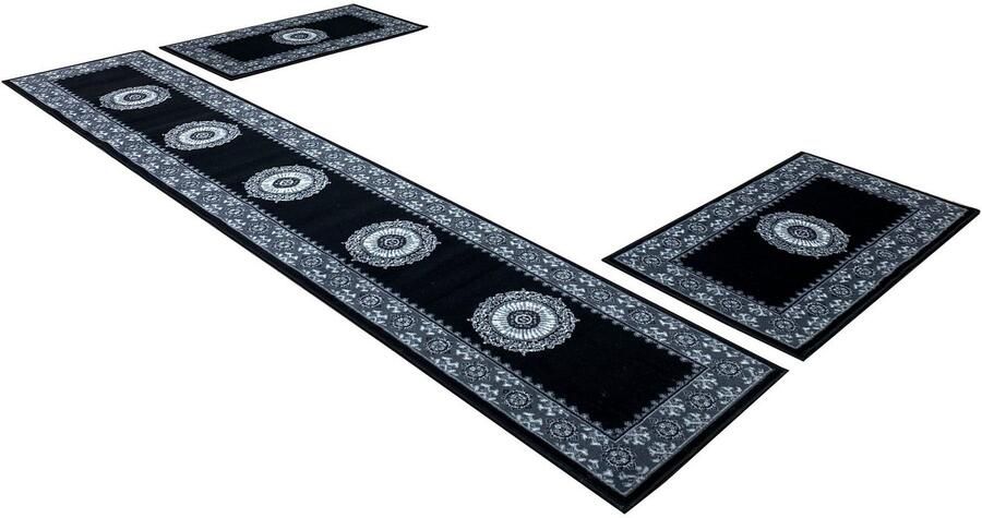 Home affaire Set slaapkamerkleedjes Shari Made in Belgium Oriënt-look slaapkamerkleed loperset voor de slaapkamer - Foto 5