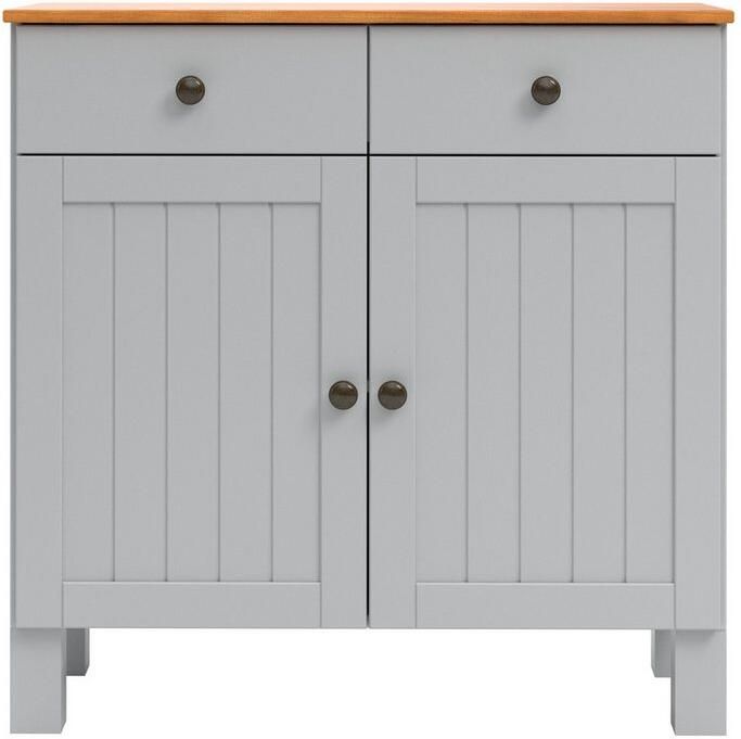 Home affaire Sidetable Alby2 Met 2 deuren 2 lades en metalen grepen breedte 85 cm - Foto 6