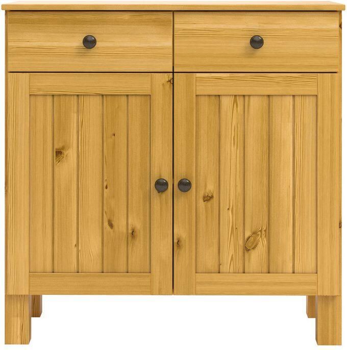 Home affaire Sidetable Alby2 Met 2 deuren 2 lades en metalen grepen breedte 85 cm - Foto 6