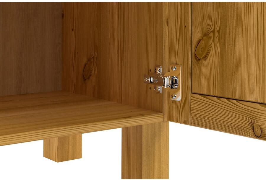 Home affaire Sidetable Alby2 Met 2 deuren 2 lades en metalen grepen breedte 85 cm - Foto 3