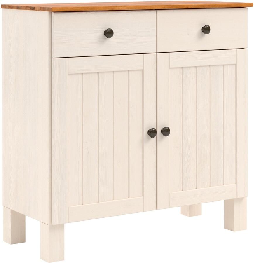 Home affaire Sidetable Alby2 Met 2 deuren 2 lades en metalen grepen breedte 85 cm - Foto 7