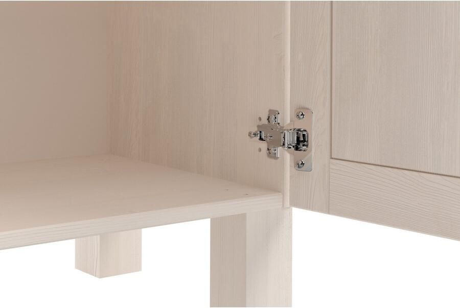 Home affaire Sidetable Alby2 Met 2 deuren 2 lades en metalen grepen breedte 85 cm - Foto 3