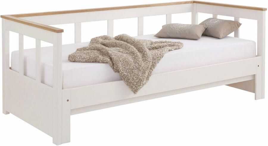 Home affaire Slaapbank "AIRA" kinderbed logeerbed scandi-design lade optioneel met uittrekbare slaapruimte ideaal voor de jeugd- of logeerkamer - Foto 5