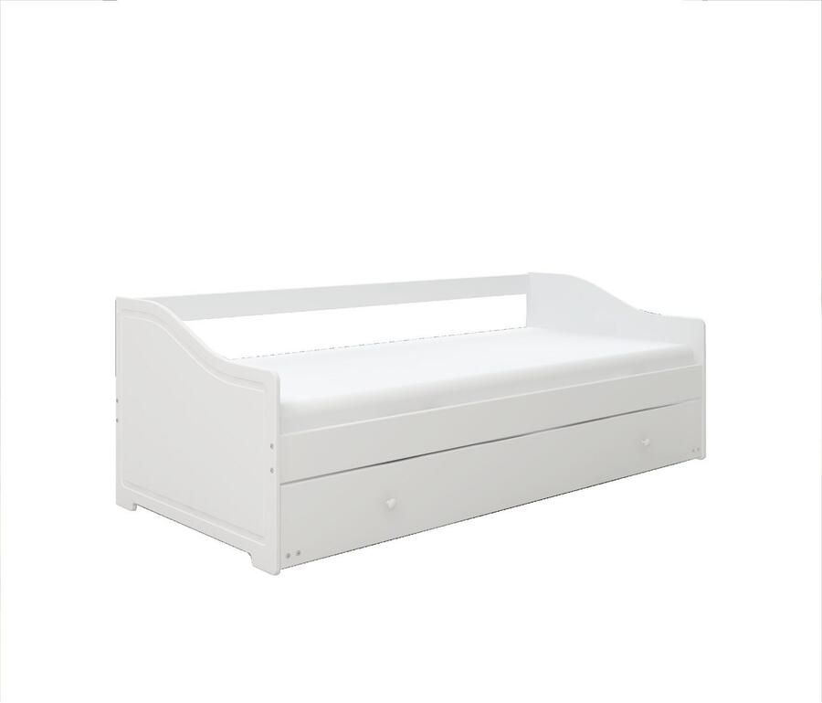 Home affaire Slaapbank Arlo inclusief 2 matrassen + lattenbodems jeugdbed logeerbed (set 5-delig) - Foto 2