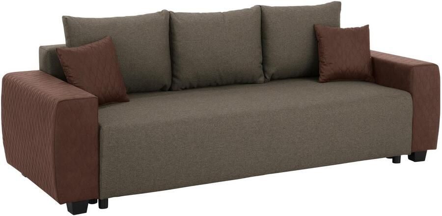 Home affaire Slaapbank Bella met gestempelde overtrekstof bij armleuningen - Foto 3