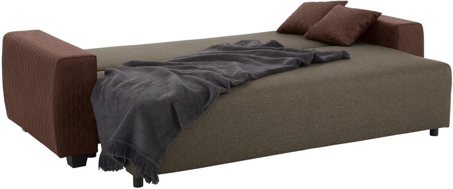 Home affaire Slaapbank Bella met gestempelde overtrekstof bij armleuningen - Foto 5