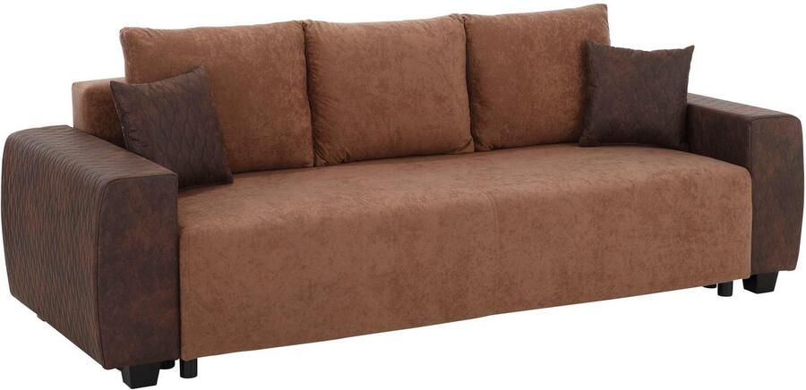 Home affaire Slaapbank Bella met gestempelde overtrekstof bij armleuningen - Foto 7