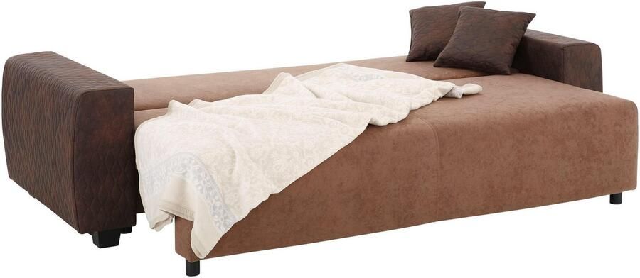 Home affaire Slaapbank Bella met gestempelde overtrekstof bij armleuningen - Foto 9