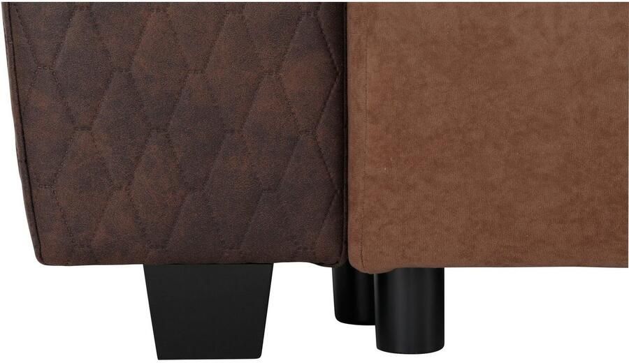 Home affaire Slaapbank Bella met gestempelde overtrekstof bij armleuningen - Foto 5