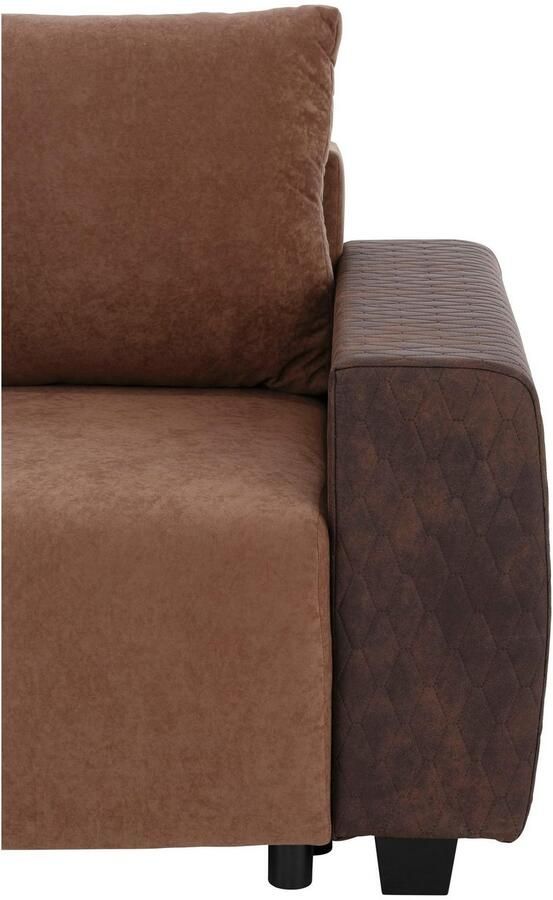 Home affaire Slaapbank Bella met gestempelde overtrekstof bij armleuningen - Foto 4