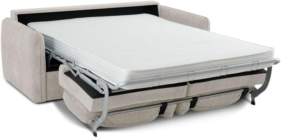 Home affaire Slaapbank Bergamons 2-zits met doorlopende slaapfunctie inclusief pocketveringmatras lattenbodem - Foto 6