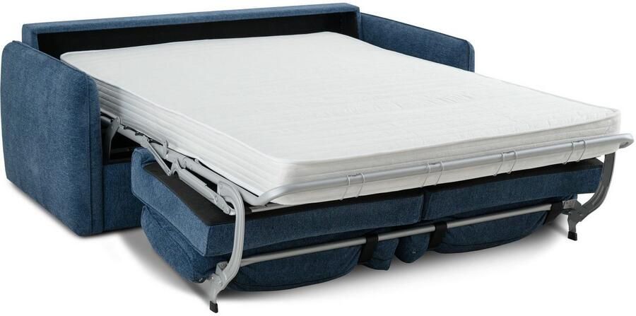 Home affaire Slaapbank Bergamons 2-zits met doorlopende slaapfunctie inclusief pocketveringmatras lattenbodem - Foto 5