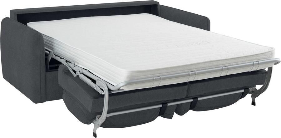 Home affaire Slaapbank Bergamons 2-zits met doorlopende slaapfunctie inclusief pocketveringmatras lattenbodem - Foto 3