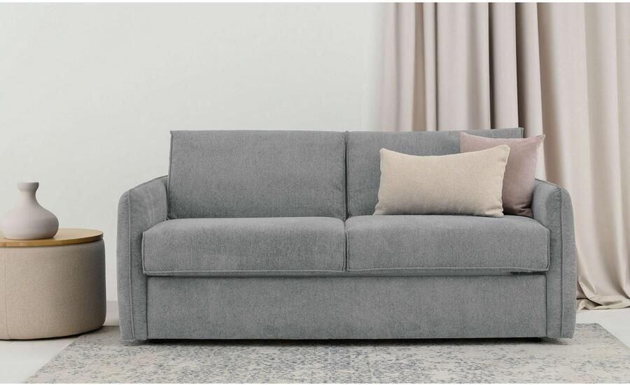 Home affaire Slaapbank Bergamons 2-zits met doorlopende slaapfunctie inclusief pocketveringmatras lattenbodem - Foto 4