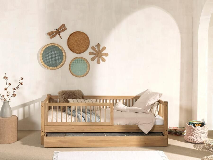 Home affaire Slaapbank Forrest 90 200 van massief eikenhout geoliede oppervlakte stevig gebouwd - Foto 5