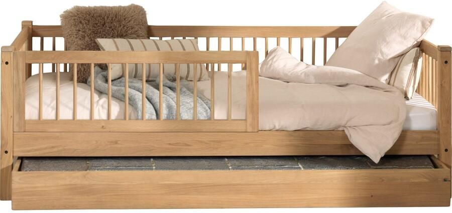 Home affaire Slaapbank Forrest 90 200 van massief eikenhout geoliede oppervlakte stevig gebouwd - Foto 4