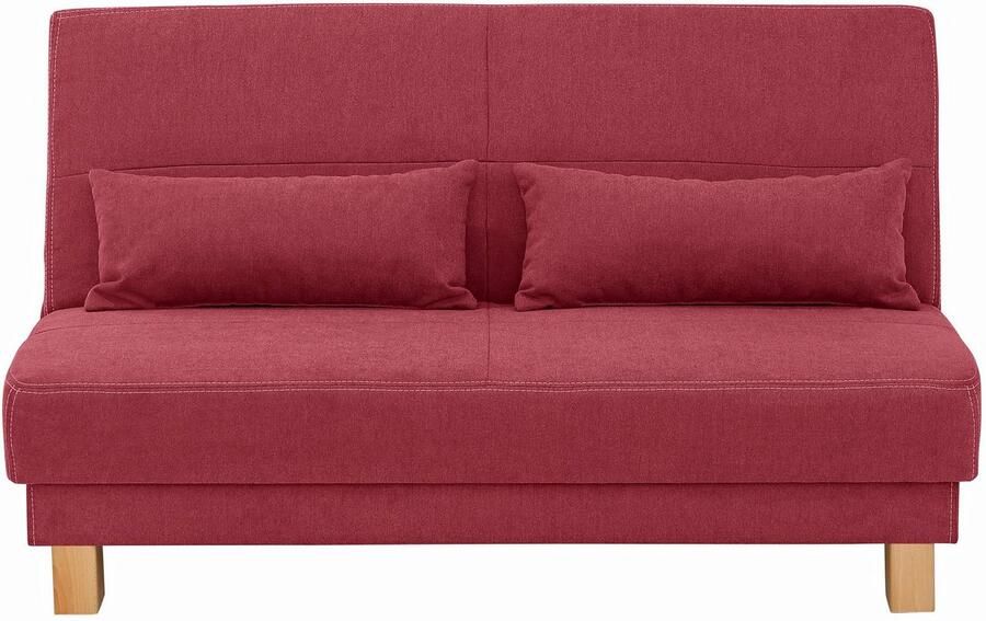 Home affaire Slaapbank GINA van bank naar bed met één handbeweging in 4 breedten lendenkussen - Foto 6