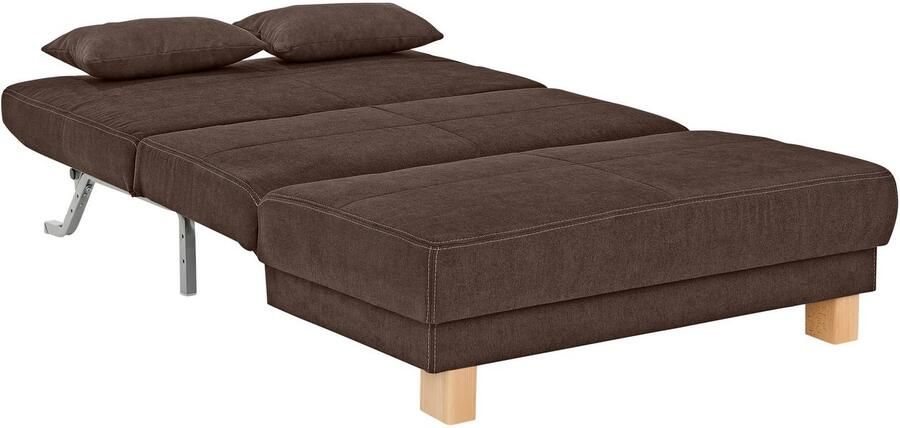 Home affaire Slaapbank GINA van bank naar bed met één handbeweging in 4 breedten lendenkussen - Foto 11