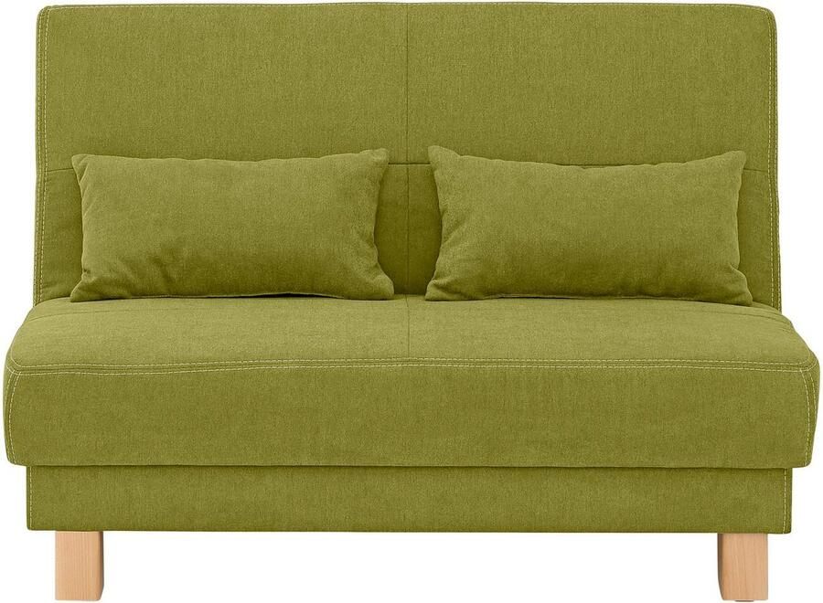 Home affaire Slaapbank GINA van bank naar bed met één handbeweging in 4 breedten lendenkussen - Foto 3