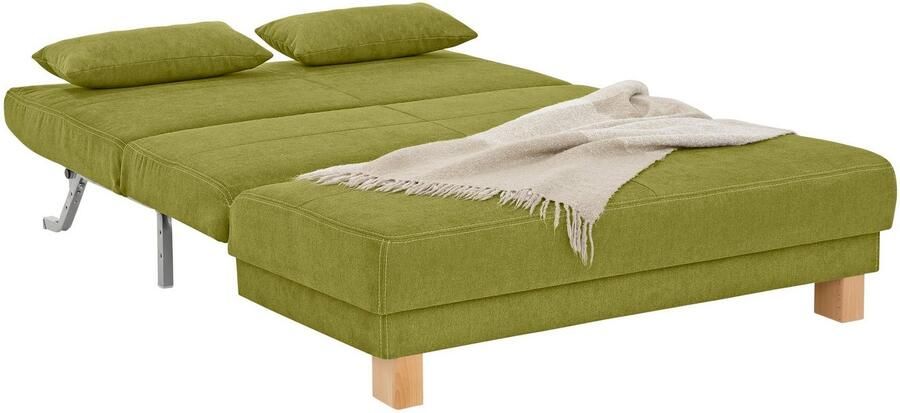 Home affaire Slaapbank GINA van bank naar bed met één handbeweging in 4 breedten lendenkussen - Foto 13