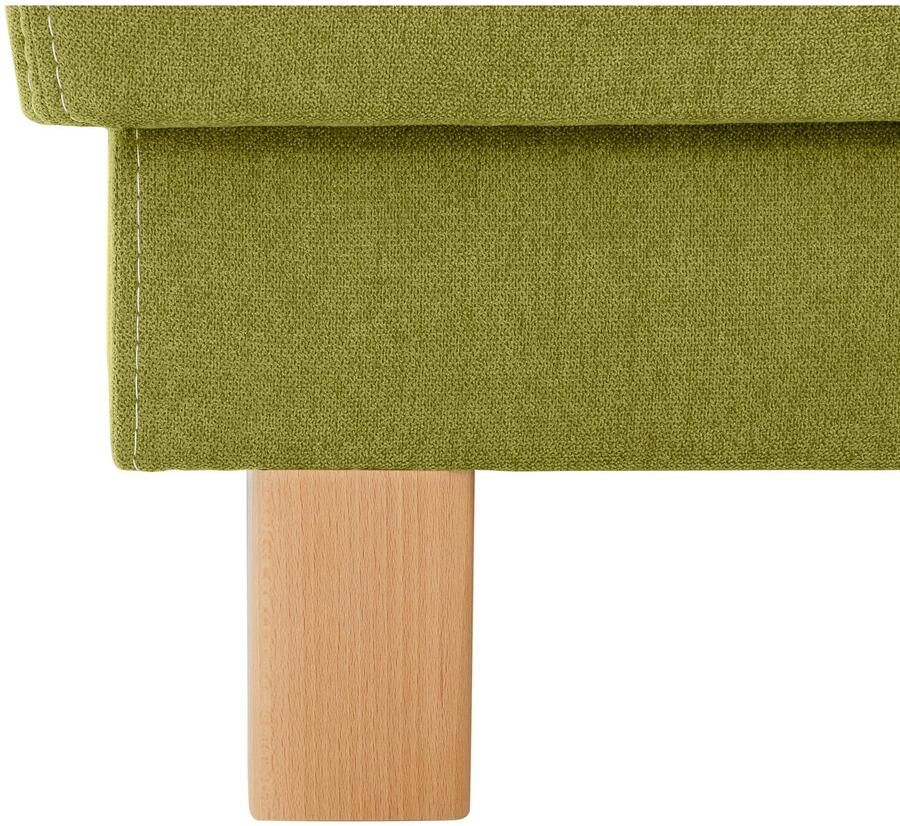 Home affaire Slaapbank GINA van bank naar bed met één handbeweging in 4 breedten lendenkussen