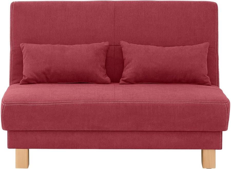 Home affaire Slaapbank GINA van bank naar bed met één handbeweging in 4 breedten lendenkussen - Foto 3