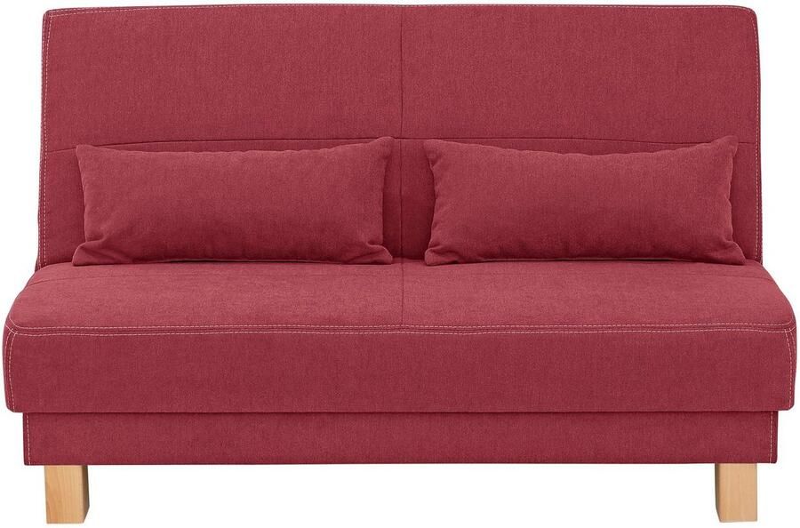 Home affaire Slaapbank GINA van bank naar bed met één handbeweging in 4 breedten lendenkussen - Foto 5