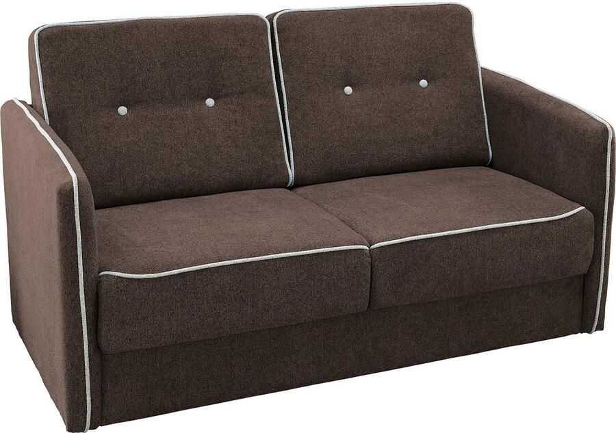 Home affaire Slaapbank Merina met tweedelige slaapfunctie lade naar voren binnenvering - Foto 3