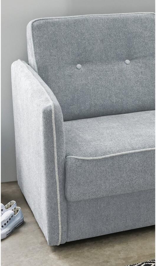 Home affaire Slaapbank Merina met tweedelige slaapfunctie lade naar voren binnenvering - Foto 7