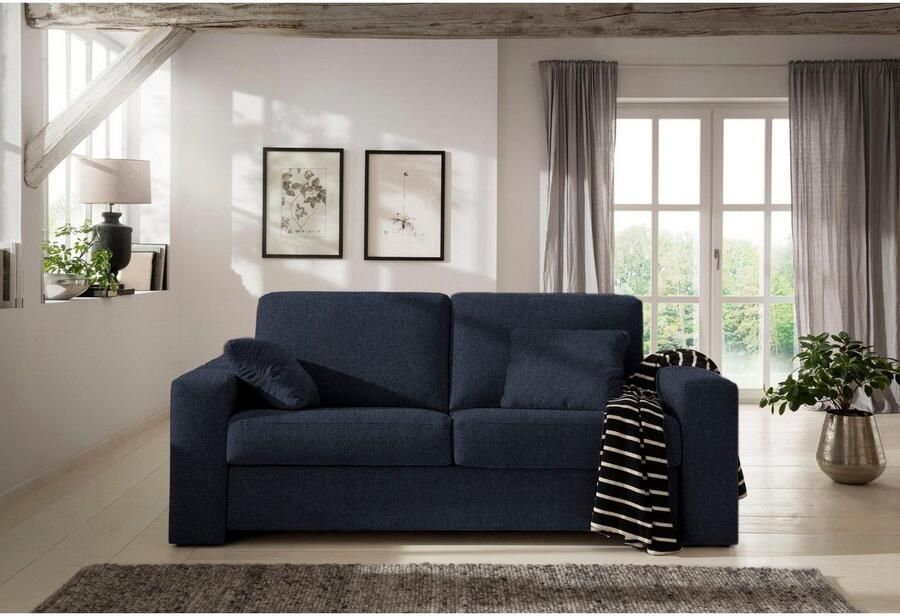 Home affaire Slaapbank Roma matras hoogte 14 cm Bedfunctie met vering lattenbodem matras - Foto 3