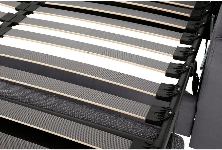 Home affaire Slaapbank Roma matras hoogte 14 cm Bedfunctie met vering lattenbodem matras - Foto 3