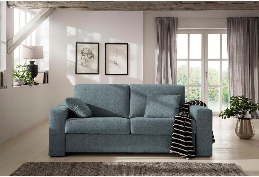 Home affaire Slaapbank Roma matras hoogte 14 cm Bedfunctie met vering lattenbodem matras - Foto 3