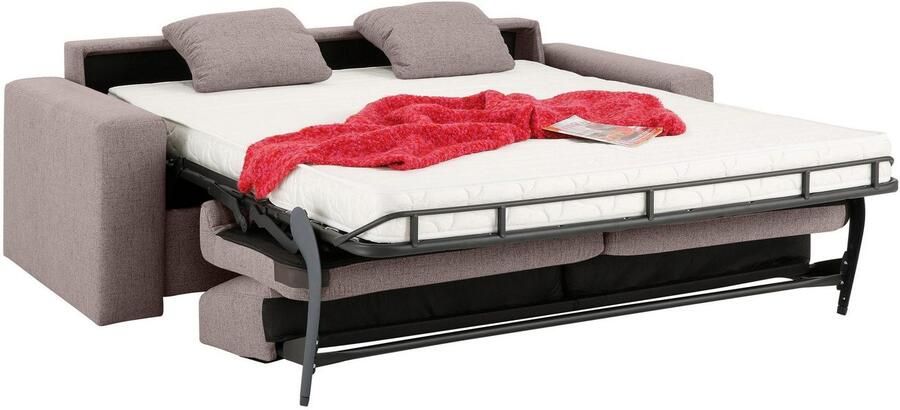 Home affaire Slaapbank Roma matras hoogte 14 cm Bedfunctie met vering lattenbodem matras - Foto 10