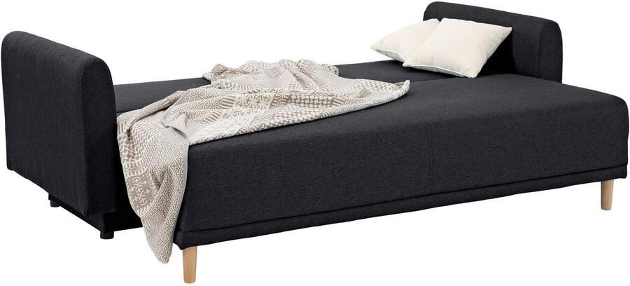 Home affaire Slaapbank Scandic incl. 2 sierkussens en bedkist capitonnage in rugkussen - Foto 5