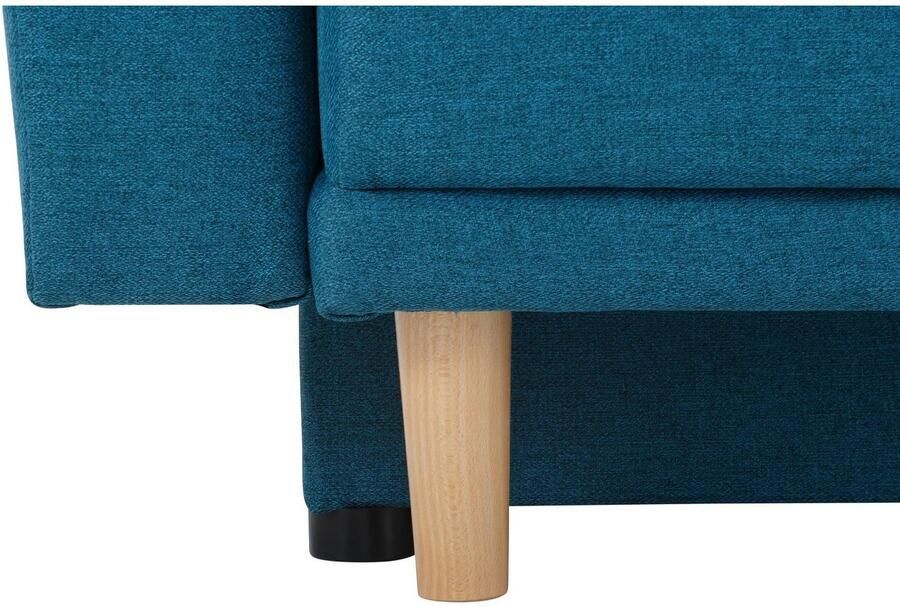 Home affaire Slaapbank Scandic incl. 2 sierkussens en bedkist capitonnage in rugkussen - Foto 3